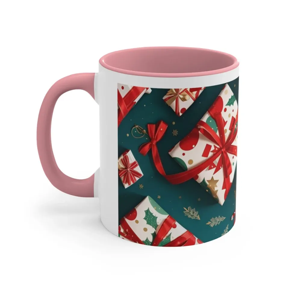 Accented Holiday Coffee Mug