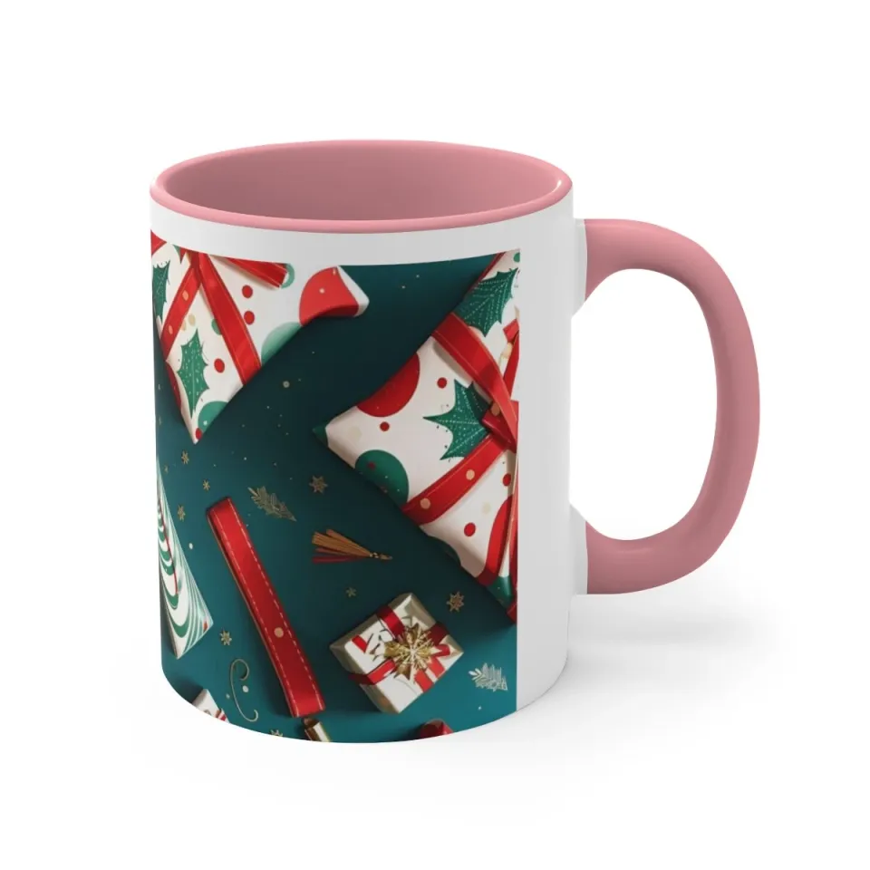Accented Holiday Coffee Mug
