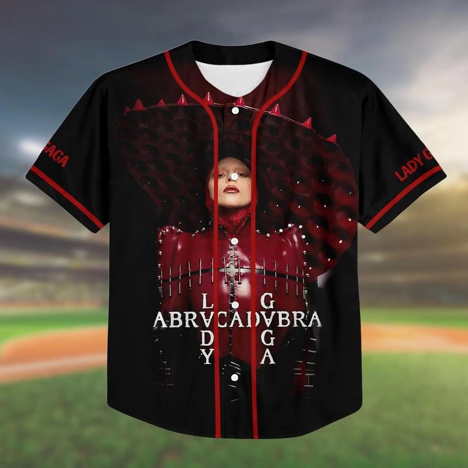 Ld ga the Mayhem Ball Baseball Jersey, 2025 Tour Concert Vintage Baseball Jersey