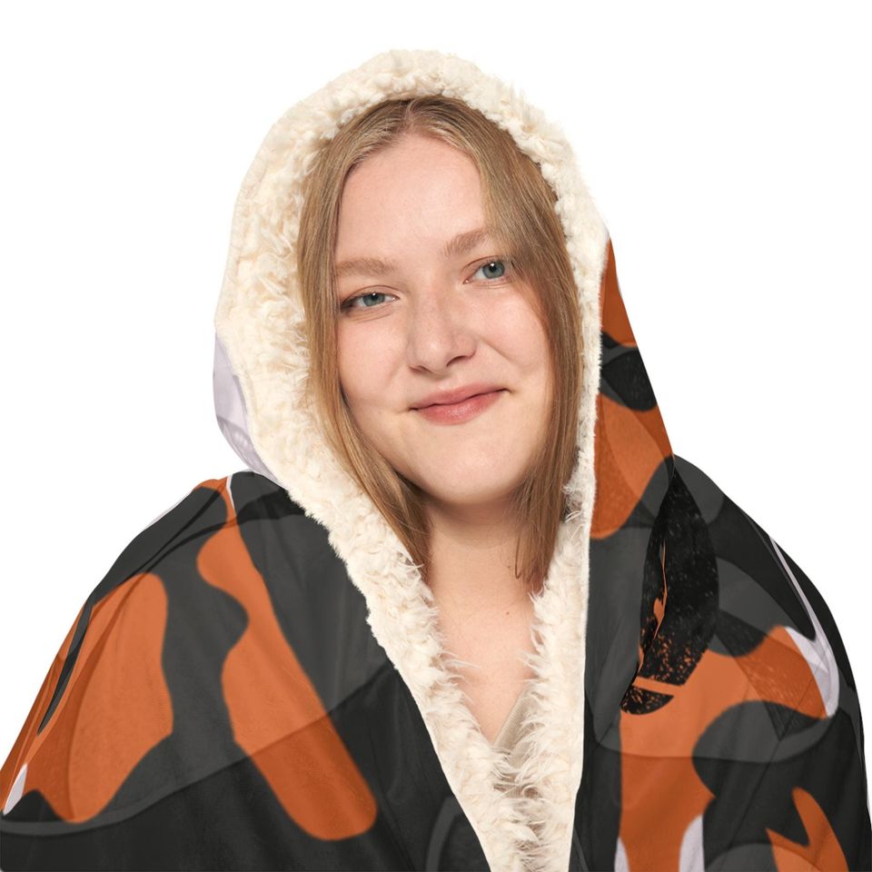Snuggle Blanket, Football Blanket, Sports Throw Blanket, Cozy Lap Blanket, Game Day Snuggle Wrap