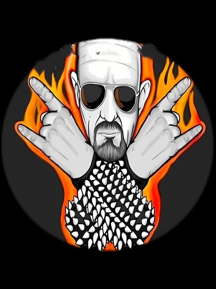 Judas Priest Poster – Cool Wall Art for Heavy Metal Enthusiasts