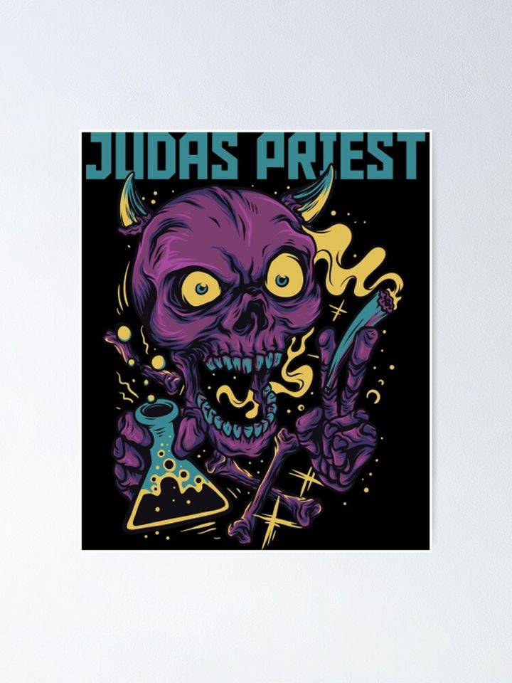 Judas Priest Poster – Heavy Metal Wall Art