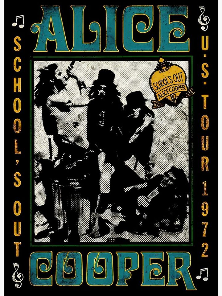 Alice Cooper Poster – Iconic Wall Art Gift