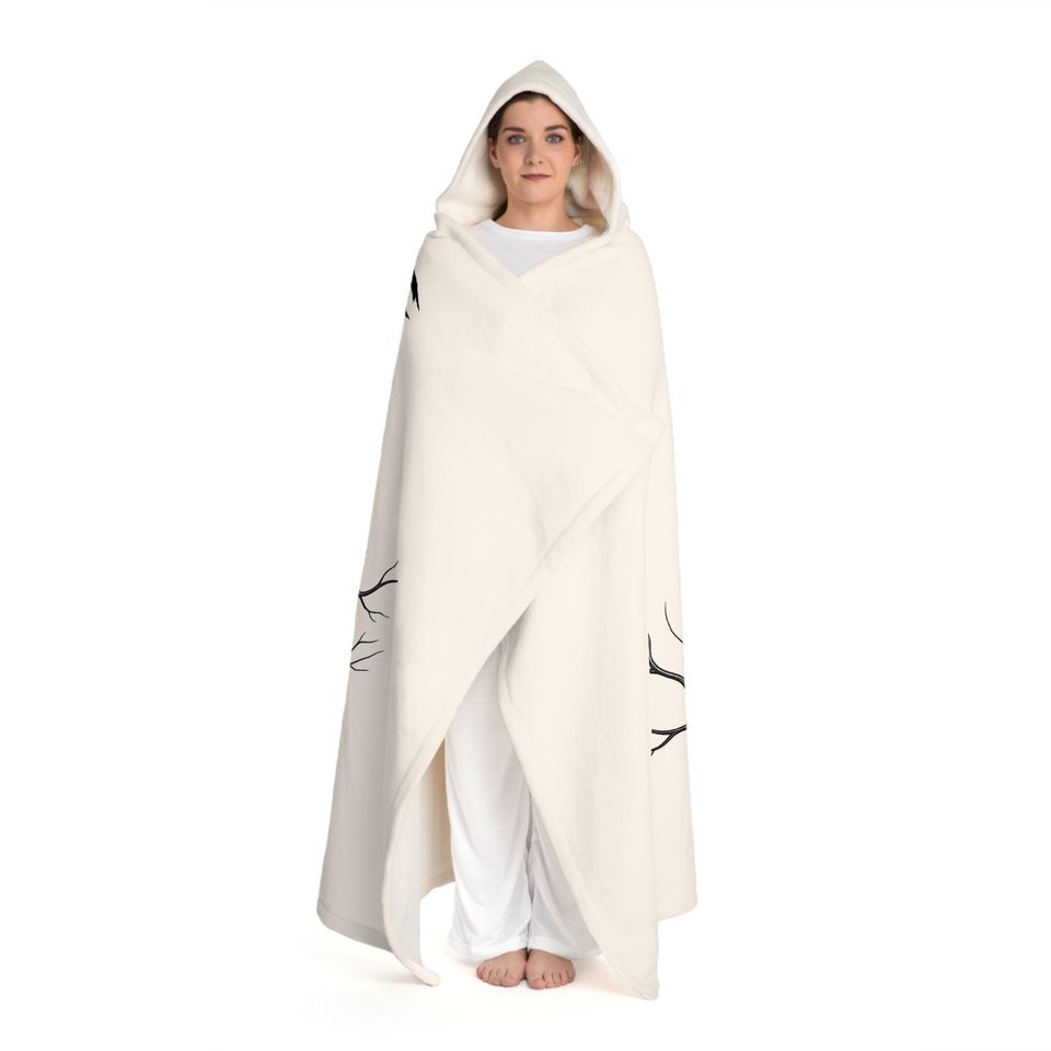 F-CAW-F Sherpa hooded blanket