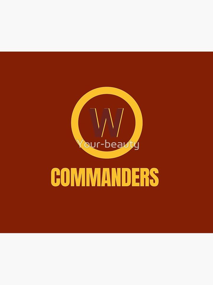 Washington Commanders Football Team Throw Blanket