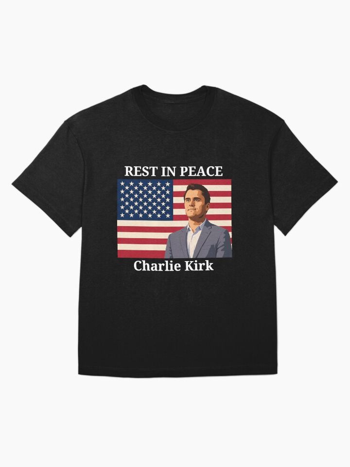 Charlie Kirk RIP Oversized T-Shirt