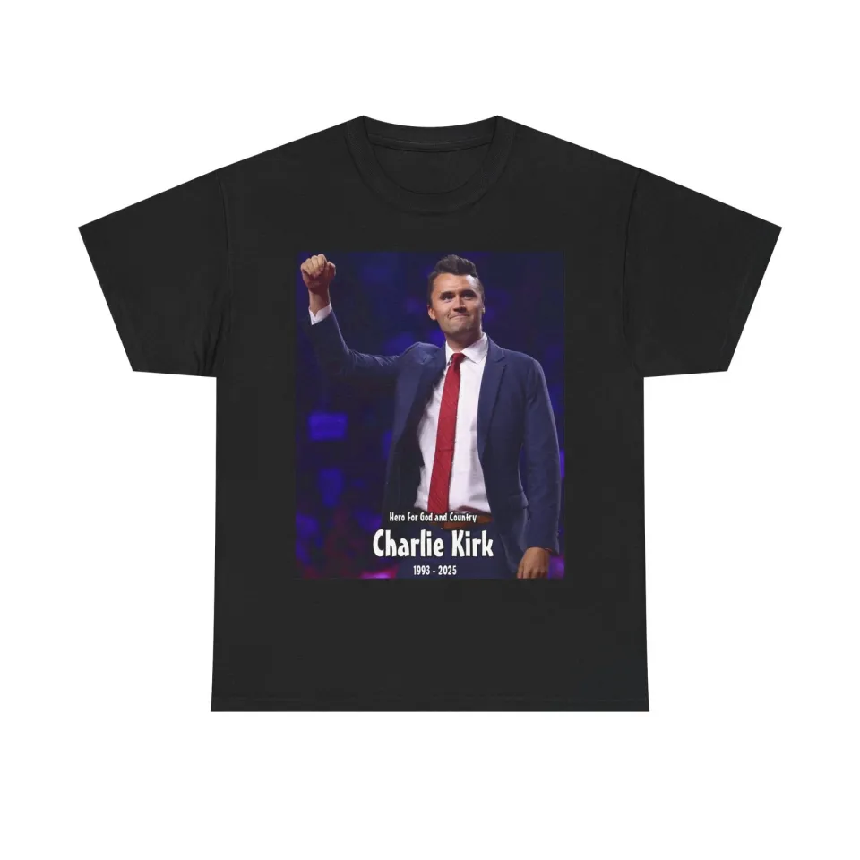 Charlie Kirk R.I.P. MAGA hero for truth unisex Short Sleeve Tee