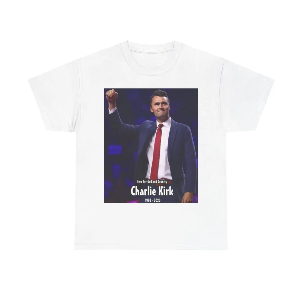 Charlie Kirk R.I.P. MAGA hero for truth unisex Short Sleeve Tee