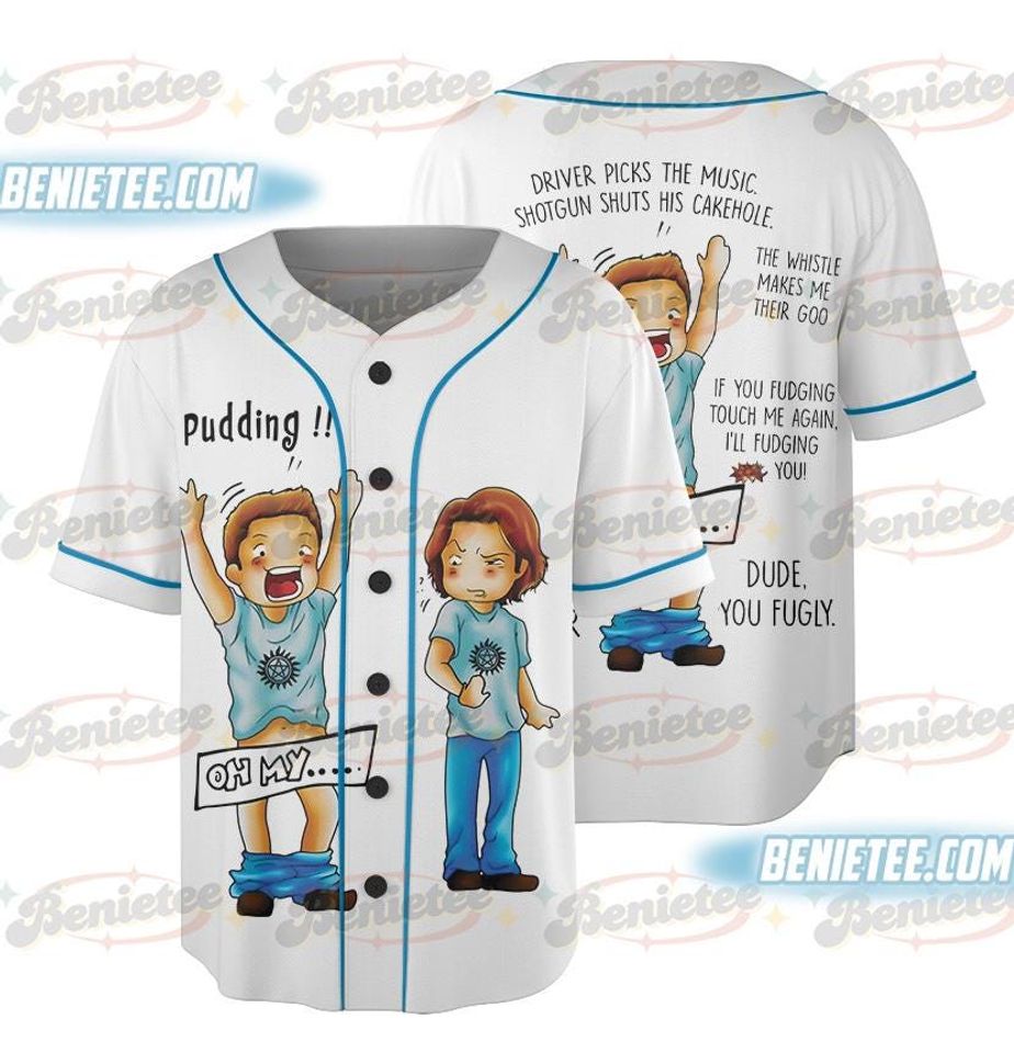 Supernatural Winchesters Bros Baseball Jersey