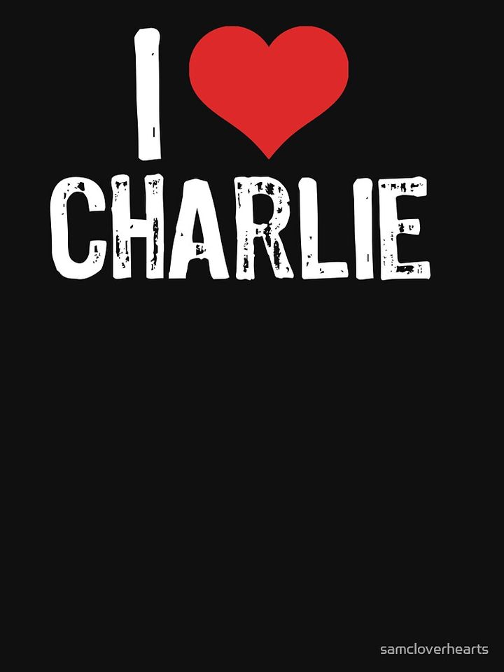 I Love Charlie Pullover Sweatshirt
