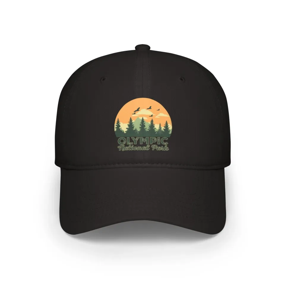 Olympic National Park Low Profile Baseball Cap