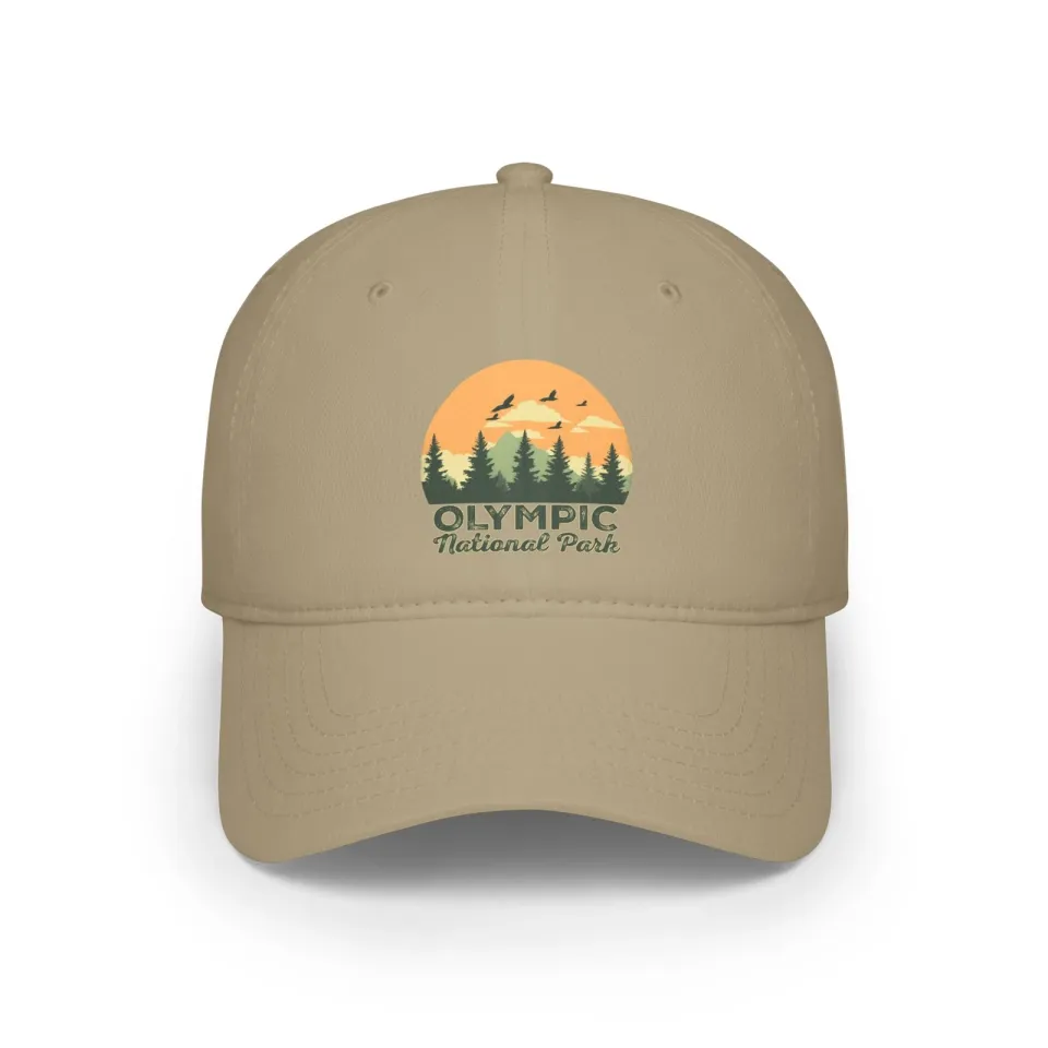 Olympic National Park Low Profile Baseball Cap