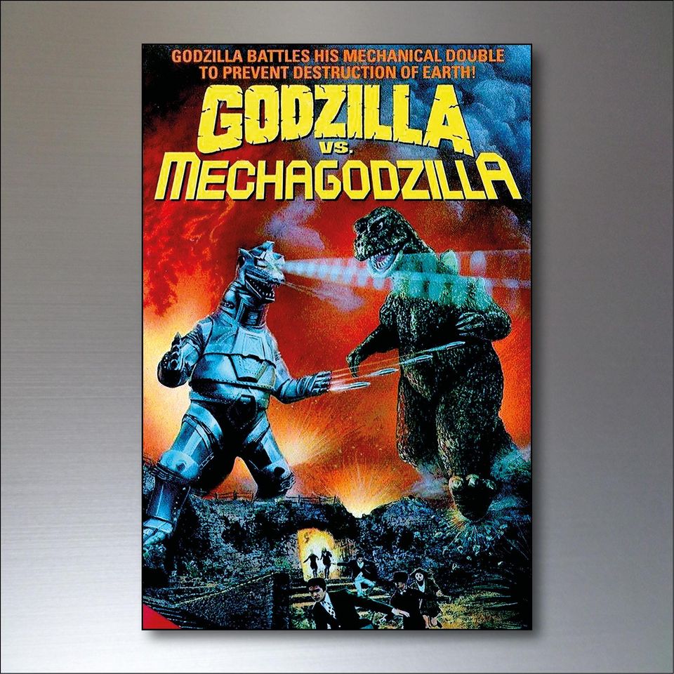 Vintage god zilla Film Poster Magnets