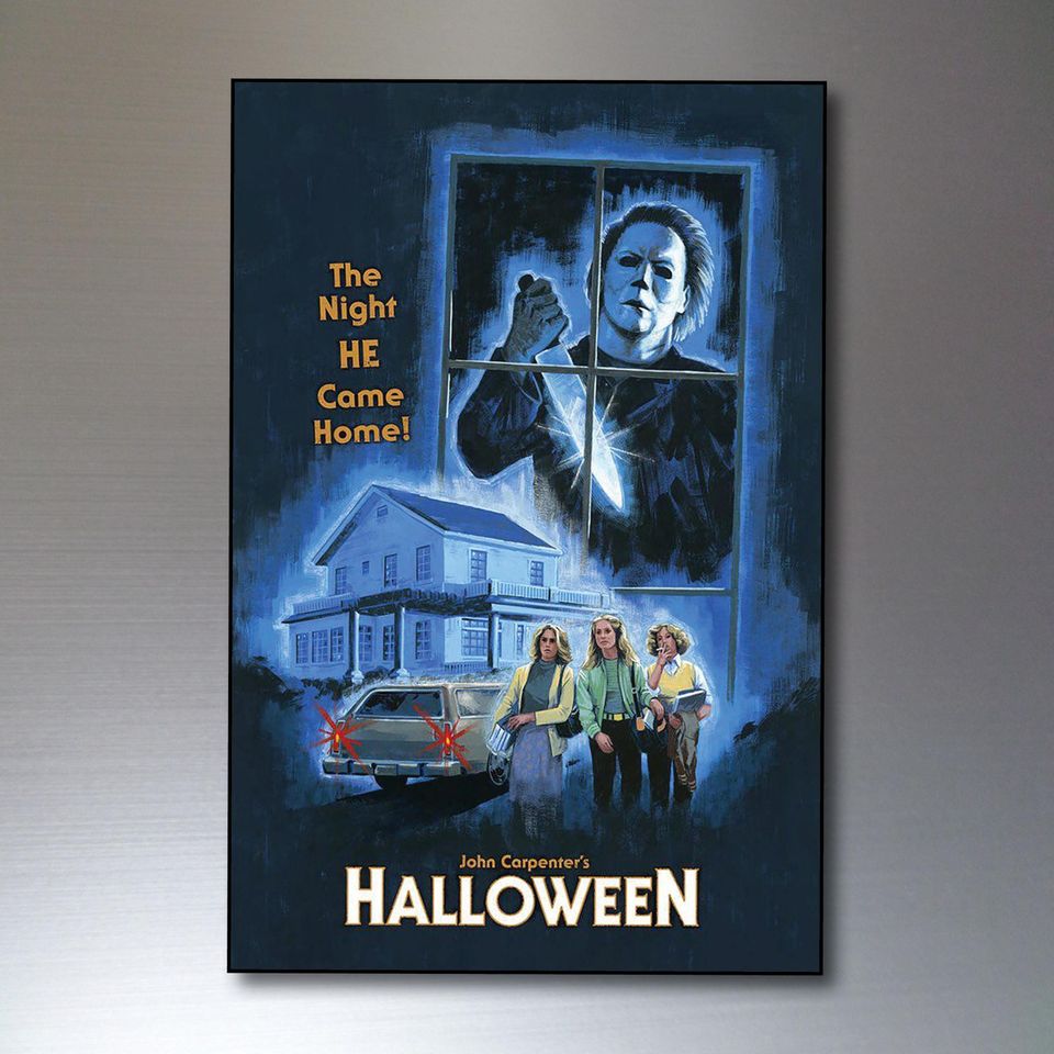 Vintage Classic Horror movie film magnets