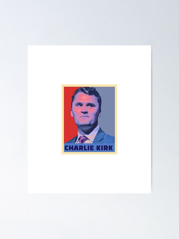 Rest In Peace Charlie Kirk Poster