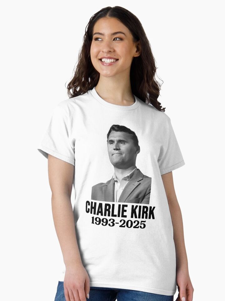 Rest In Peace Charlie Kirk Classic T-Shirt, Memory Charlie Kirk, Rip Charlie Kirk T shirt