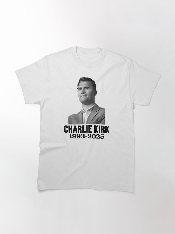 Rest In Peace Charlie Kirk Classic T-Shirt, Memory Charlie Kirk, Rip Charlie Kirk T shirt