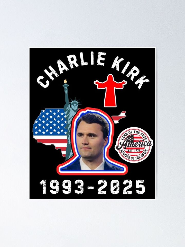 Rest In Peace Charlie Kirk  Poster