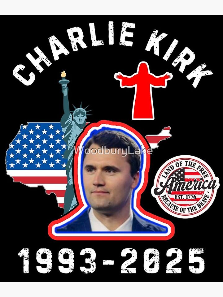 Rest In Peace Charlie Kirk  Poster