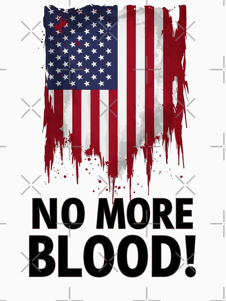 NO MORE BLOOD! Classic T-Shirt, Memory Charlie Kirk, Rip Charlie Kirk T shirt