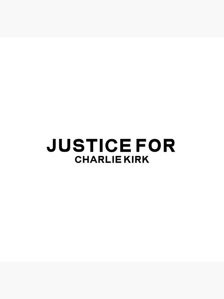 Justice for Charlie Kirk Tote Bag