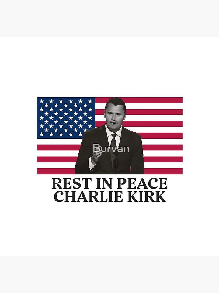 Rest In Peace Charlie Kirk Tote Bag