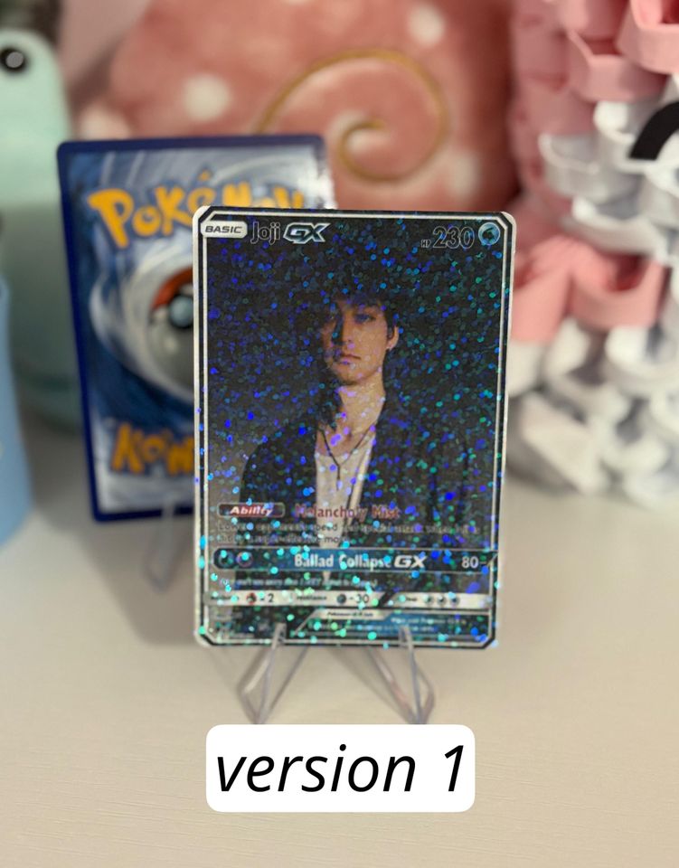 Joji Acrylic Card, Photo Card, Gift For =Fan