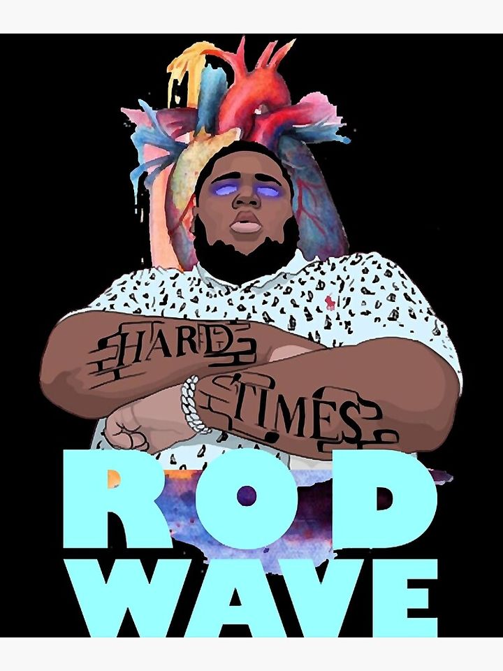 Rod Wave Poster Wall Print for Stylish Room Decor