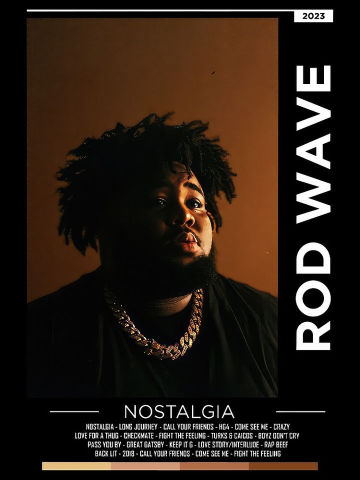 Rod Wave Nostalgia Poster