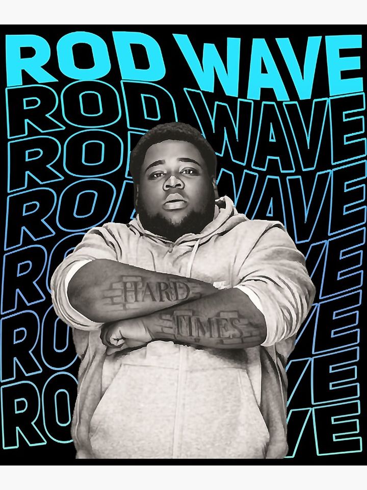 Rod Wave Poster Wall Art for Rapper Music Lovers