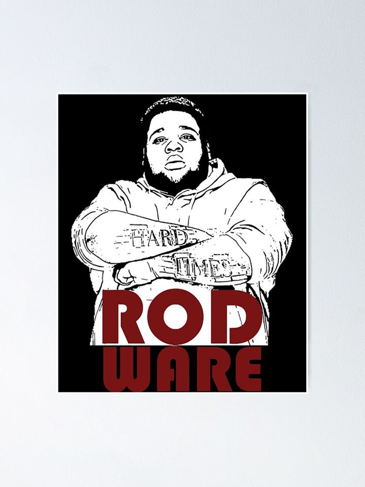 Rod Wave Poster Wall Art Print for Modern Spaces