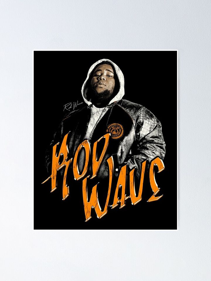 Rod Wave Poster Wall Print for Dorm Room Decoration