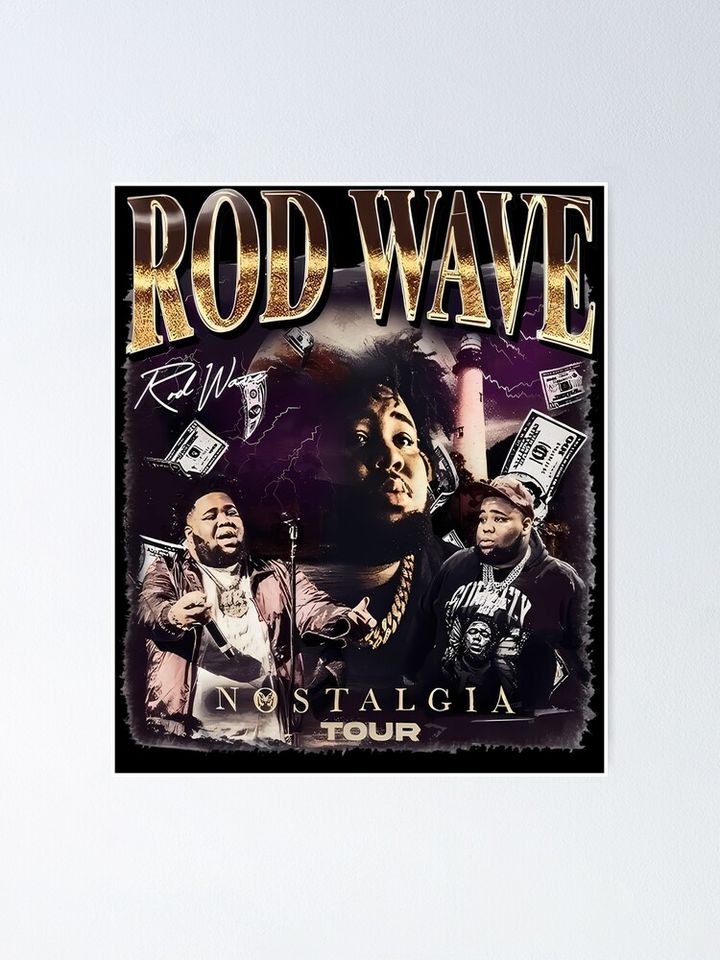 Rod Wave Poster Rapper Inspired Music Wall Art