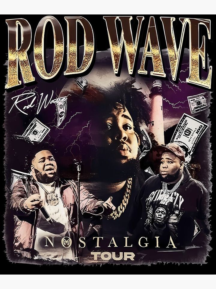 Rod Wave Poster Rapper Inspired Music Wall Art