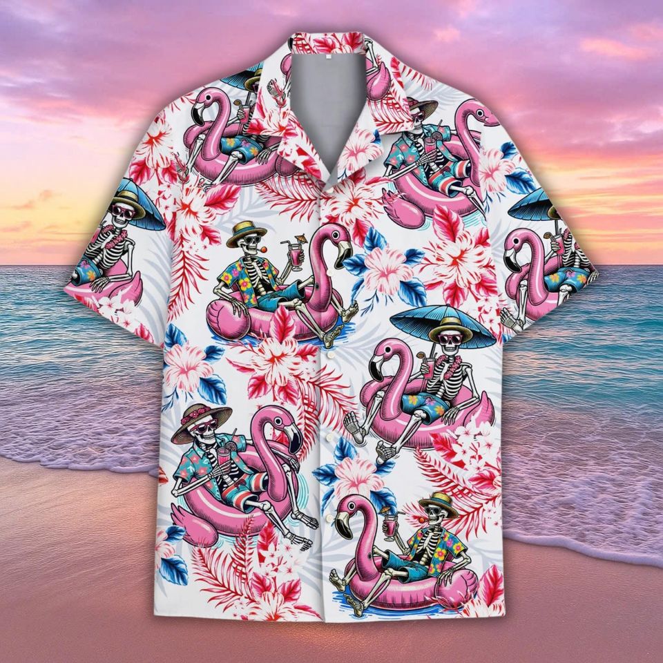 Flamingo Hawaiian Shirt