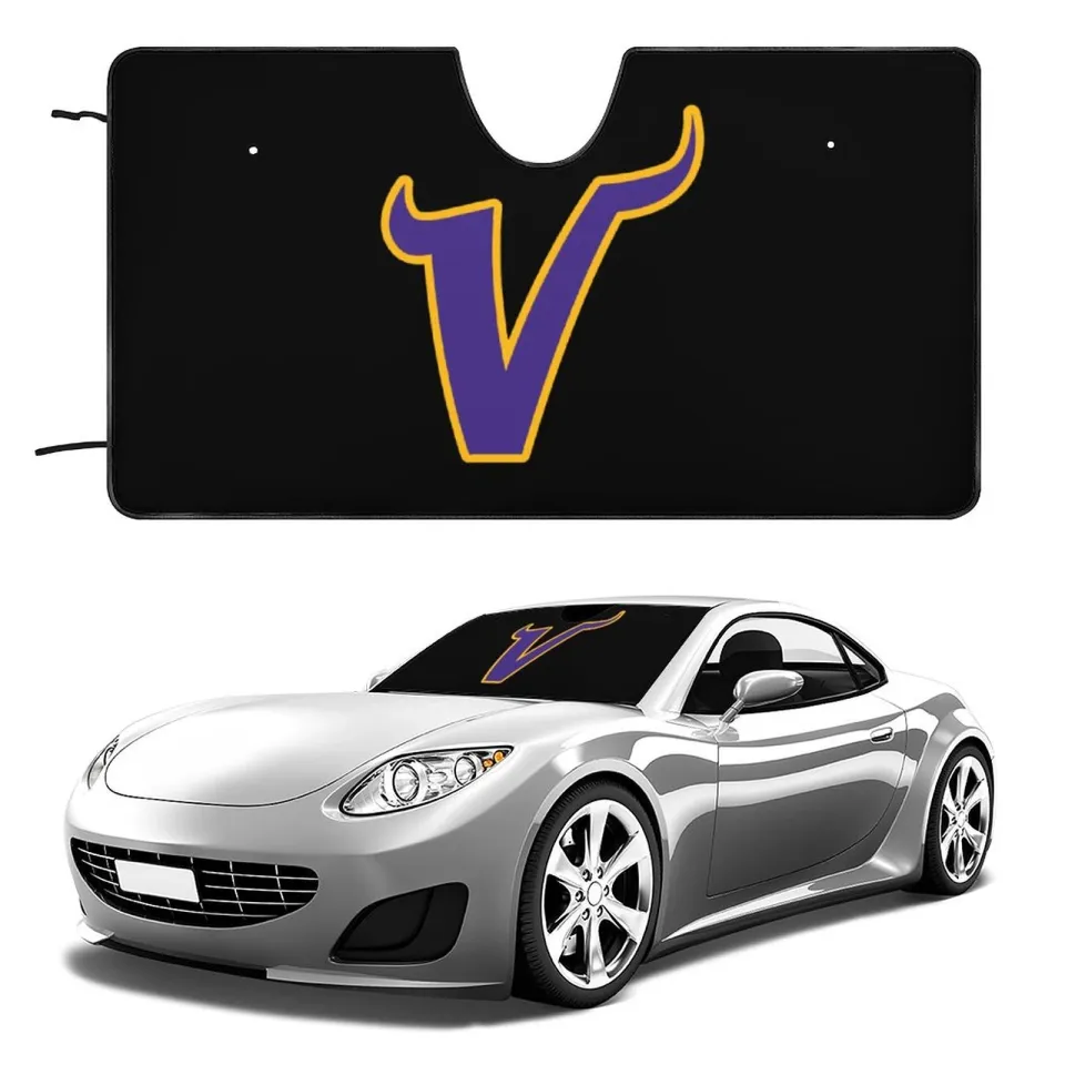 Minnesota Vikings Car Windshield Sunshade Car Accessories Car Sunshade Heatproof