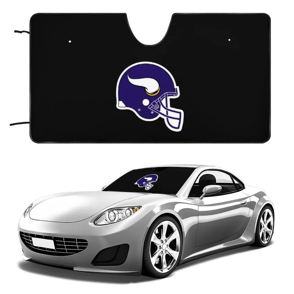 Minnesota Vikings Car Windshield Sunshade Car Accessories Car Sunshade Heatproof