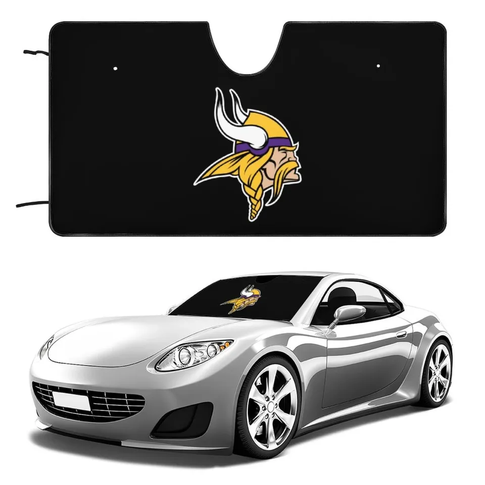 Minnesota Vikings Car Windshield Sunshade Car Accessories Car Sunshade Heatproof