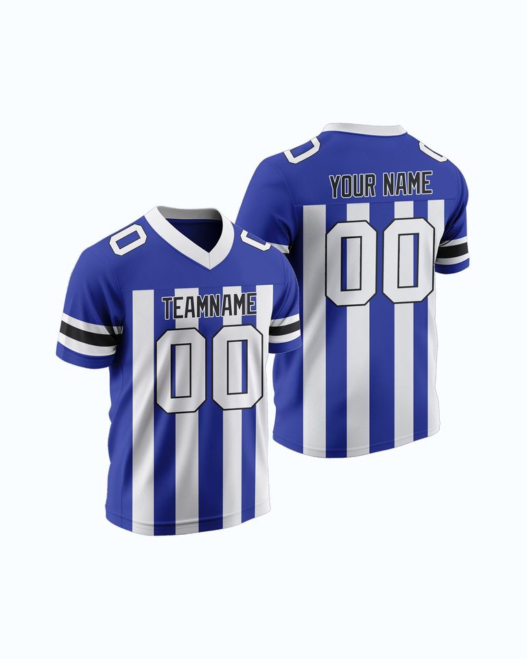 Custom Stitched or Heat Press Rugby Jersey Personalized Name and Number Breathable Mesh for Team Sports Training and Game Day