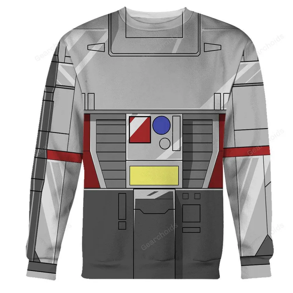 Transformers Megatron Hoodie & Sweatpants Set, Cosplay Costume