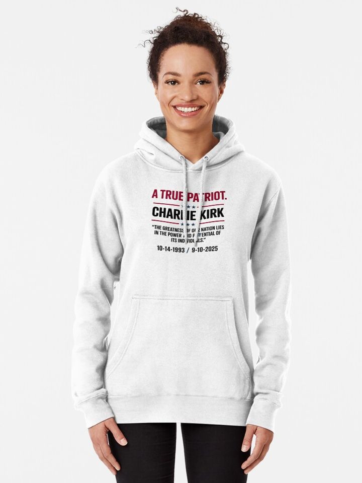 Charlie-Kirk  Pullover Hoodie