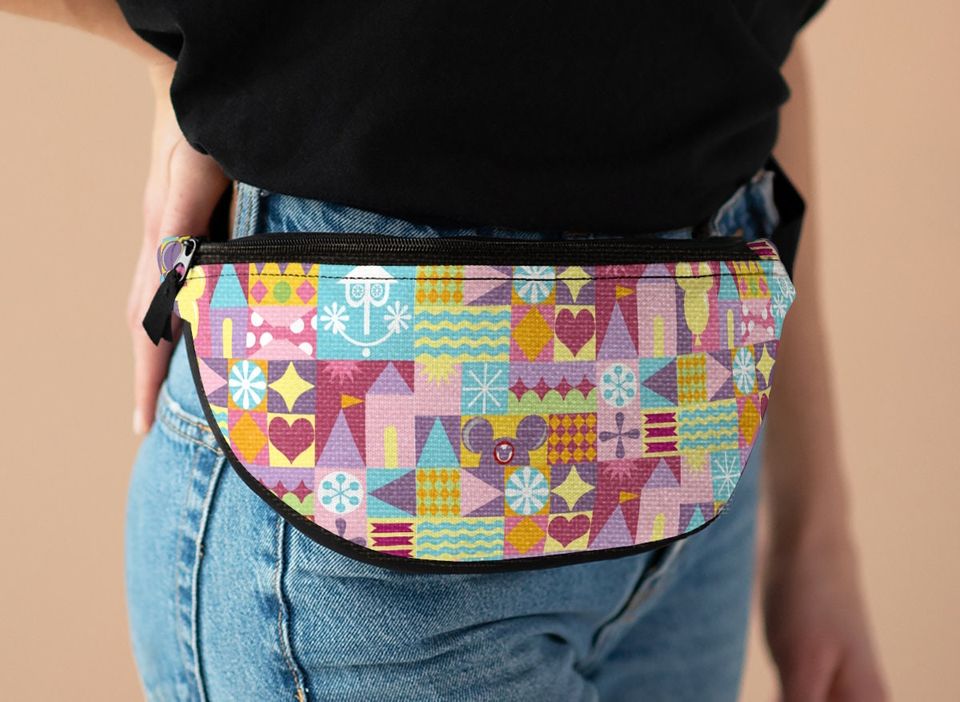 Popcorn Bucket inspired Cross Fanny Pack