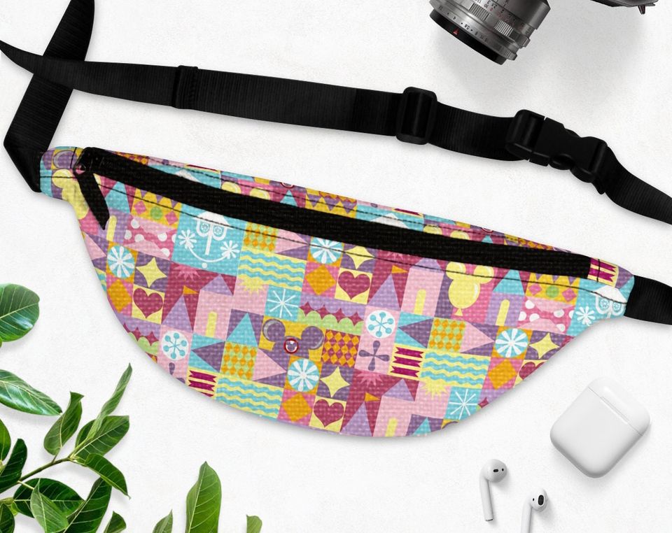 Popcorn Bucket inspired Cross Fanny Pack