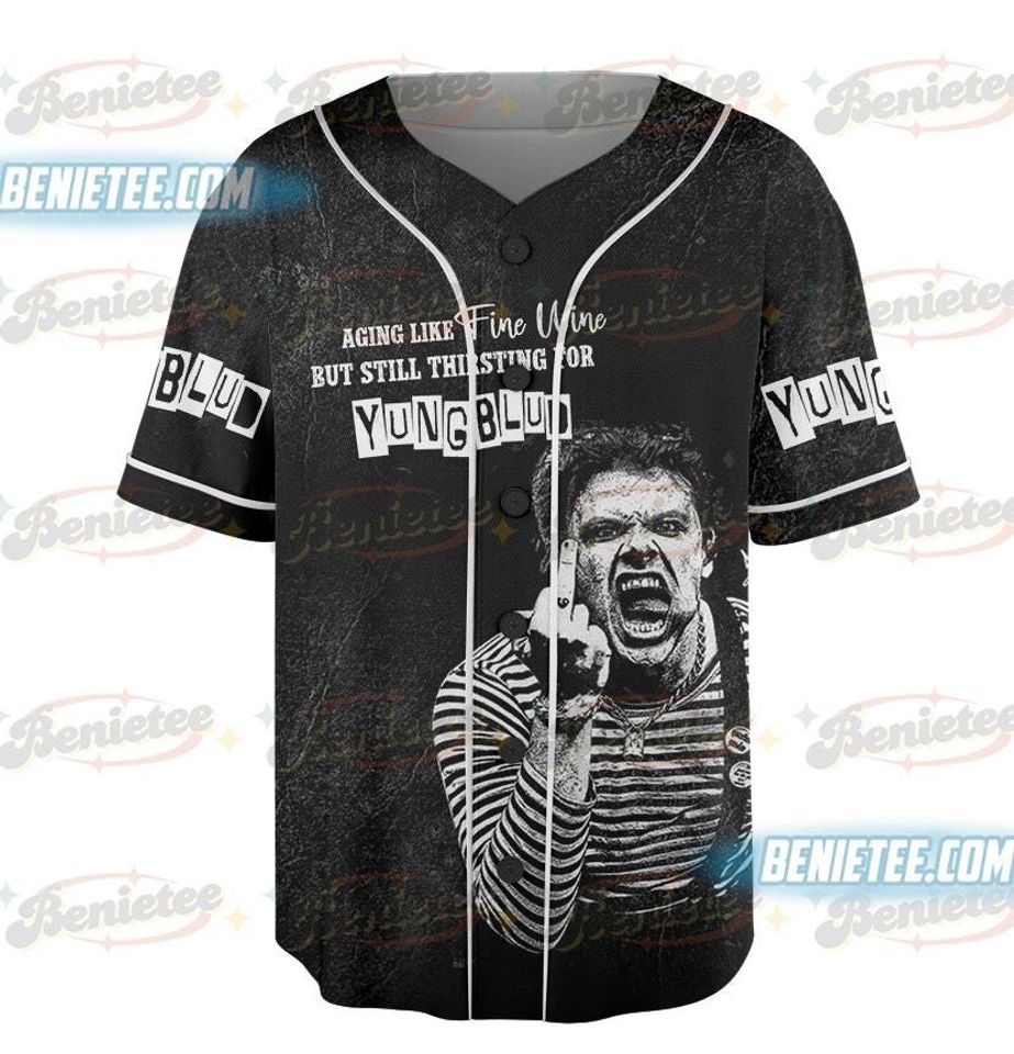 Yungblud 2025 New Album IDOLS tour Baseball Jersey