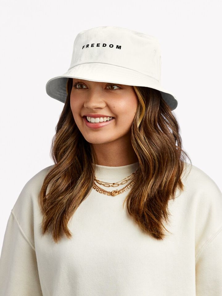 Charlie Kirk Freedom Bucket Hat