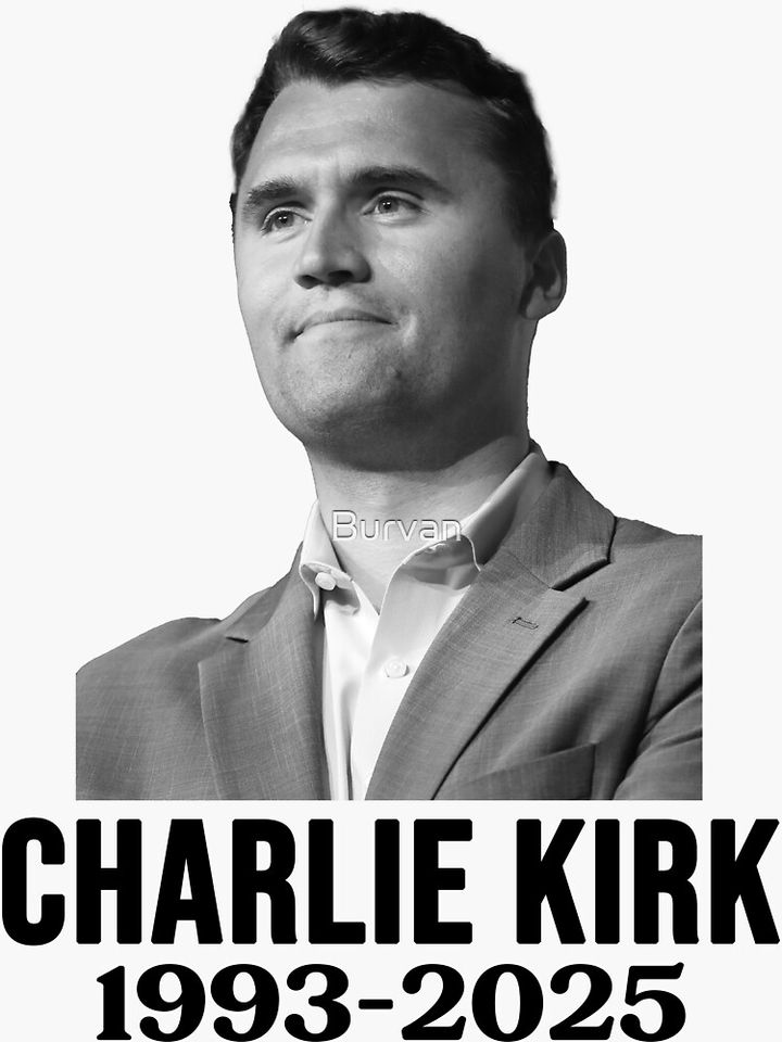 Rest In Peace Charlie Kirk Sticker