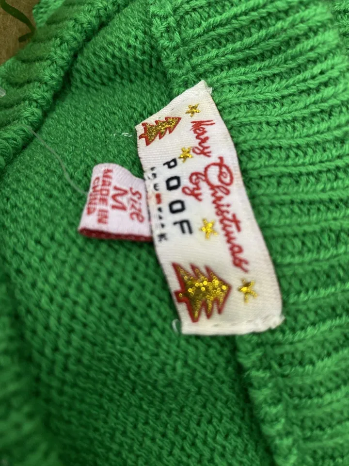 Ugly Christmas Sweater Gnomes - Med - Merry Christmas by Poof