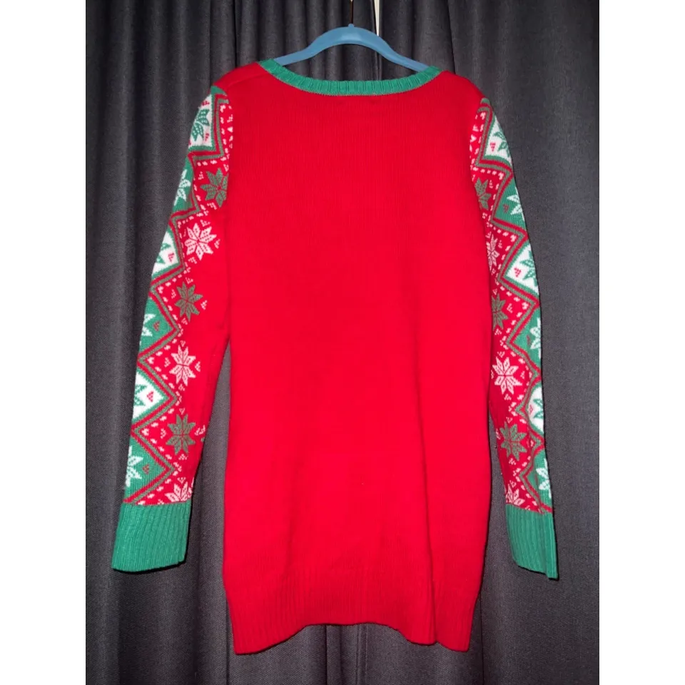 Ugly Christmas Sweater Xmas Size Large