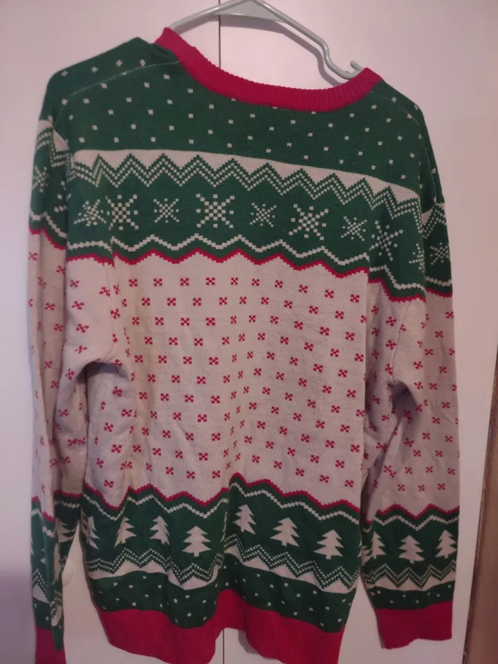 Elf Ugly Christmas Sweater Size XL