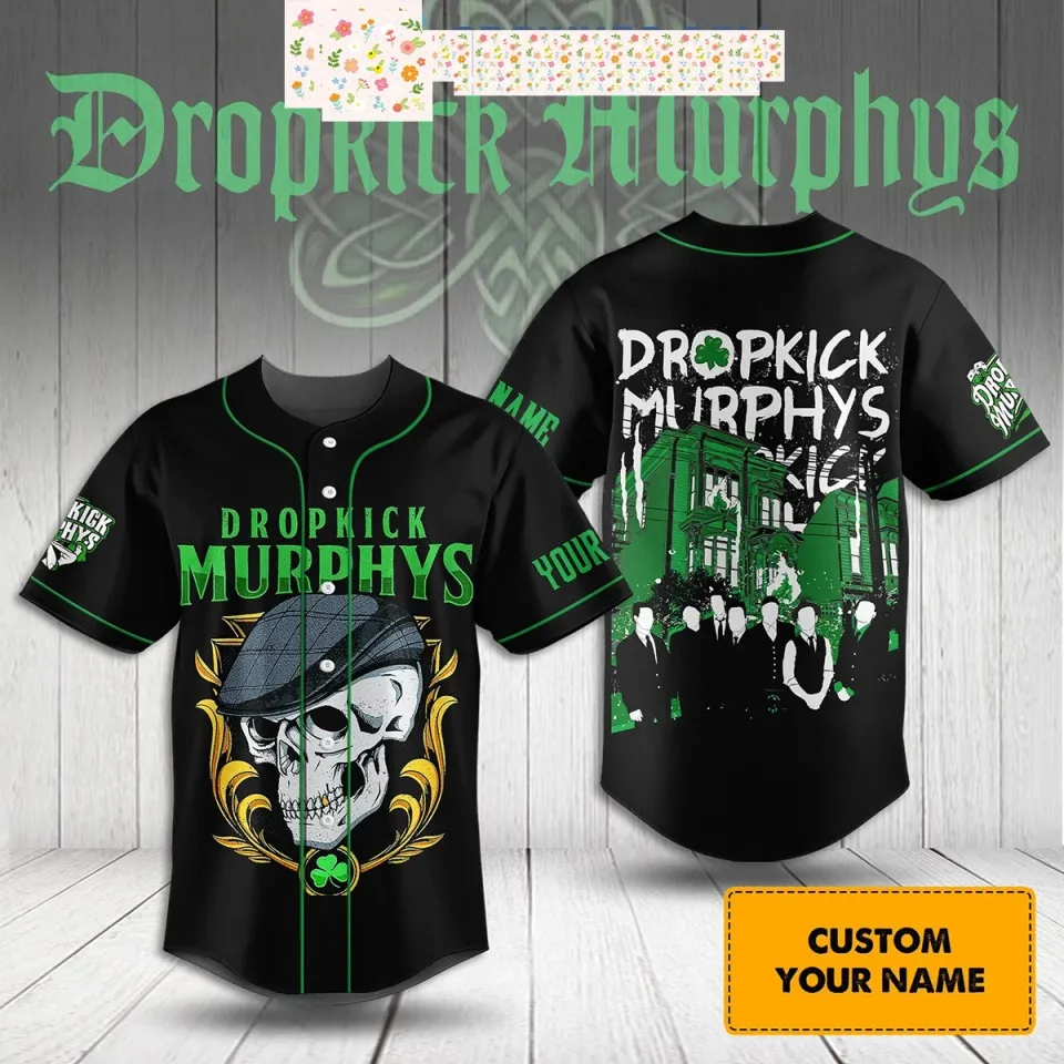 Dropkick Murphys Music Love Personalized Baseball Jersey